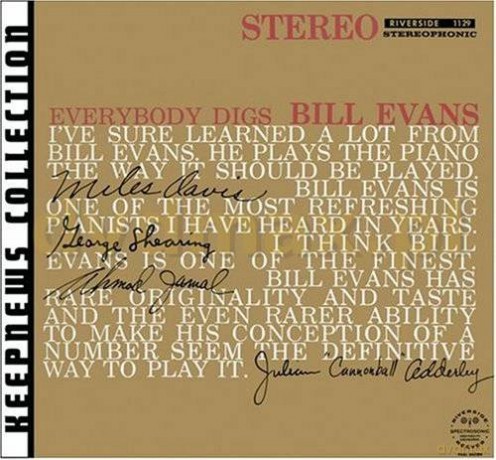 Bill Evans: Everybody Digs Bill Evans [CD]