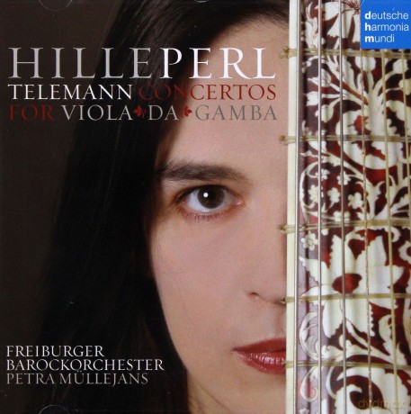 Hille Perl: Telemann: Gambenkonzerte [CD]