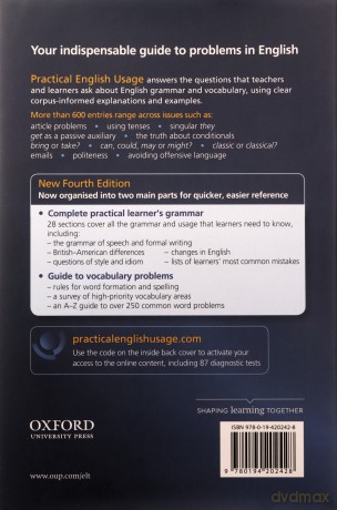 Practical English Usage, 4th edition: (Hardback with online access): Michael Swan's guide to problems in English - Michael Swan [KSIĄŻKA]