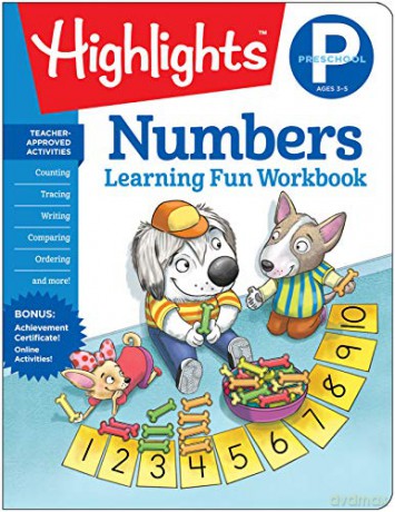 Preschool Numbers: Highlights Hidden Pictures (Highlights Learning Fun Workbooks) - Highlights [KSIĄŻKA]