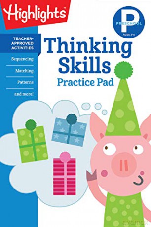 Preschool Thinking Skills (Highlights Learn on the Go Practice Pads) - Highlights Learning [KSIĄŻKA]