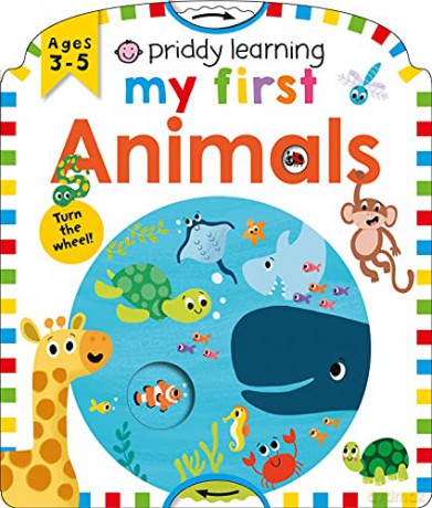 Priddy Learning: My First Animals (UK EDITION) - Priddy Books [KSIĄŻKA]