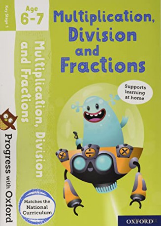 Progress with Oxford: Multiplication, Division and Fractions Age 6-7 - Paul Hodge [KSIĄŻKA]