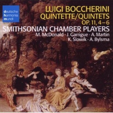 The Smithsonian Chamber Players: Boccherini: String Quintets Op.11, Nos. 4-6 [CD]
