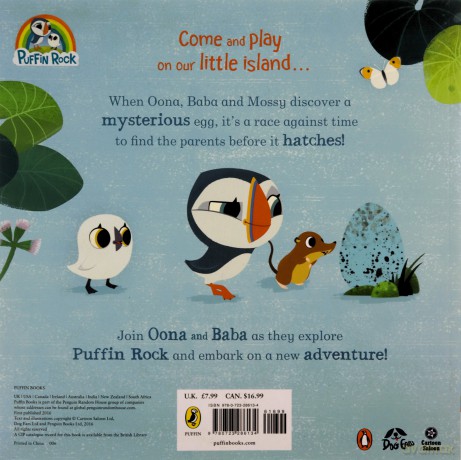 Puffin Rock: Hello Little Egg - Puffin [KSIĄŻKA]