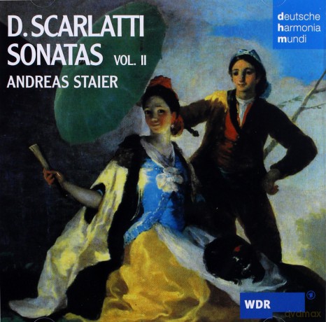 Andreas Staier: Scarlatti Sonatas Vol. 2 [CD]