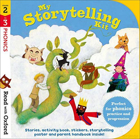 Read with Oxford: Stages 2-3: Phonics: My Storytelling Kit - Alison Hawes [KSIĄŻKA]