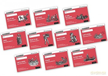 Read Write Inc. Phonics: Black and White Red Ditty Books Mixed Pack of 10 - Gill Munton [KSIĄŻKA]