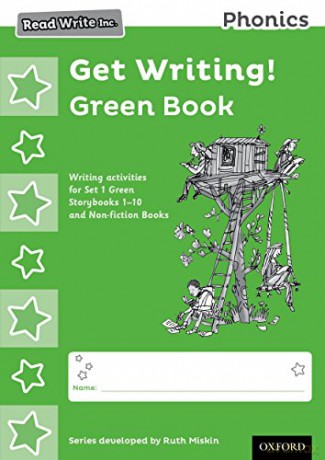 Read Write Inc. Phonics: Get Writing! Green Book Pack of 10 - Ruth Miskin [KSIĄŻKA]