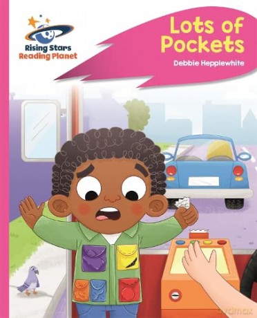 Reading Planet - Lots of Pockets - Pink C: Rocket Phonics (Rising Stars Reading Planet) - Debbie Hepplewhite [KSIĄŻKA]