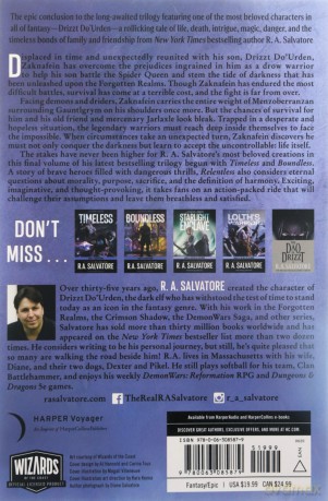 Relentless: A Drizzt Novel: 3 (Generations, 3) - R. A. Salvatore [KSIĄŻKA]