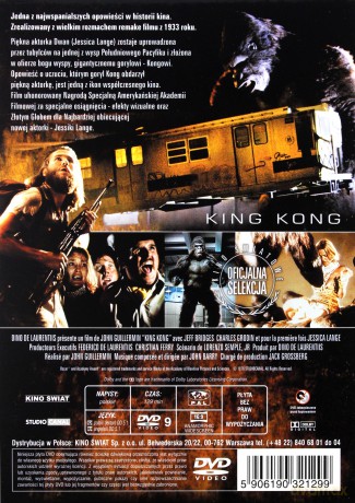 King Kong (1976) (Kino światowe) [DVD]