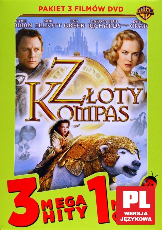 MegaHIT Kids Kolekcja 5: Złoty kompas / Atramentowe serce / Podróż do wnętrza Ziemi [4DVD]