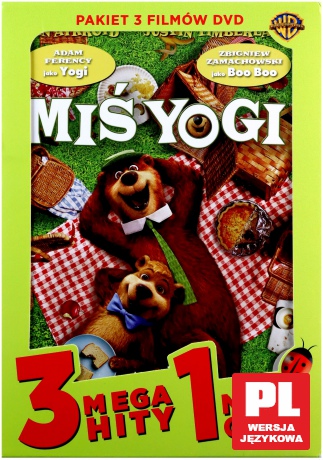 MegaHIT Kids Kolekcja 3: Miś Yogi / Legendy sowiego królestwa: Strażnicy Ga'Hoole / Scooby-Doo! Klątwa potwora z głębin jeziora [3DVD]