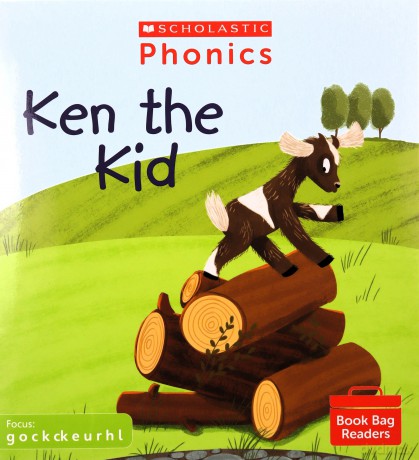 Scholastic Phonics for Little Wandle: Ken the Kid (Set 2). Decodable phonic reader for Ages 4-6. Letters and Sounds Revised - Phase 2 (Phonics Book Bag Readers) - Charlotte Raby [KSIĄŻKA]