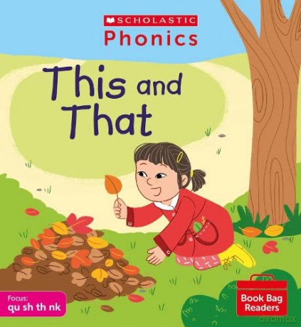 Scholastic Phonics for Little Wandle: This and That (Set 4). Decodable phonic reader for Ages 4-6. Letters and Sounds Revised - Phase 2 (Phonics Book Bag Readers) - Helen Betts [KSIĄŻKA]