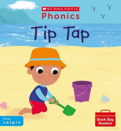 Scholastic Phonics for Little Wandle: Tip Tap (Set 1). Decodable phonic reader for Ages 4-6. Letters and Sounds Revised - Phase 2 (Phonics Book Bag Readers) - Catherine Baker [KSIĄŻKA]