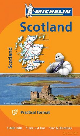 Scotland - Michelin Mini Map 8501: Map (Michelin Mini Maps, 8501) - Michelin [KSIĄŻKA]