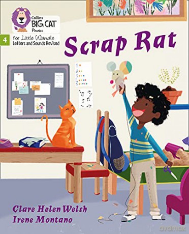 Scrap Rat: Phase 4 Set 1 (Big Cat Phonics for Little Wandle Letters and Sounds Revised) - Clare Helen Welsh [KSIĄŻKA]