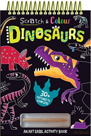 Scratch and Colour Dinosaurs - Imagine That [KSIĄŻKA]