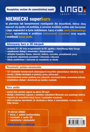 Niemiecki. Superkurs [KSIĄŻKA]+[AUDIOBOOK] [CD]