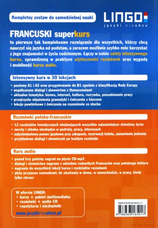 Francuski. Superkurs [KSIĄŻKA]+[AUDIOBOOK] [CD]