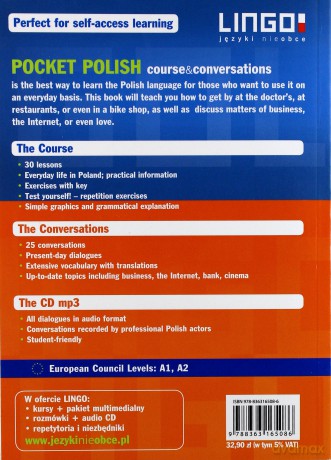 Pocket Polish. (Course And Conversations) Polski dla obcokrajowców [KSIĄŻKA]+[CD]