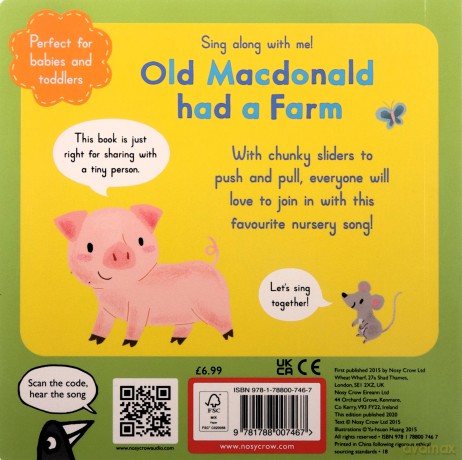 Sing Along With Me! Old Macdonald had a Farm - Yu-hsuan Huang [KSIĄŻKA]
