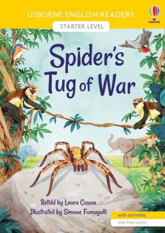Spider's Tug of War (English Readers Starter Level) - Laura Cowan [KSIĄŻKA]