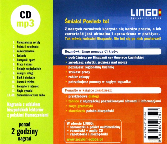 Hiszpański. Rozmówki + Konwersacje [KSIĄŻKA]+[CD]