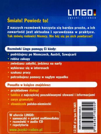 Niemiecki. Powiedz To! Rozmówki ze słowniczkiem. Nowe Wydanie [KSIĄŻKA]