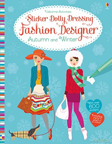 Sticker Dolly Dressing Fashion Designer Autumn and Winter Collection - Fiona Watt [KSIĄŻKA]