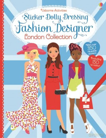 Sticker Dolly Dressing Fashion Designer London - Fiona Watt [KSIĄŻKA]