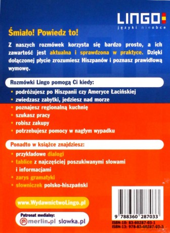 Hiszpański. Powiedz To! Rozmówki ze słowniczkiem. [KSIĄŻKA]+[CD]