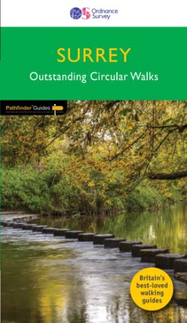 Surrey Pathfinder Walking Guide | Ordnance Survey | Pathfinder 65 | 28 Outstanding Circular Walks | England | Nature | Walks | Adventure (Pathfinder Guides) - Fiona Barltrop [KSIĄŻKA]