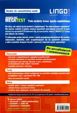 Angielski. Megatest [KSIĄŻKA]