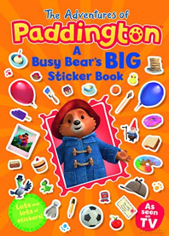The Adventures of Paddington: A Busy Bear's Big Sticker Book (Paddington TV) - HarperCollins Children's Books [KSIĄŻKA]
