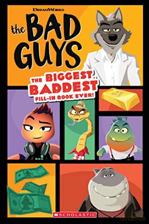 The Bad Guys Movie: The Biggest, Baddest Fill-in Book Ever! - Terrance Crawford [KSIĄŻKA]