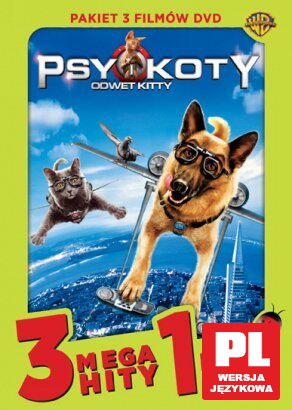 MegaHIT Kids Kolekcja 2: Psy i koty: Odwet Kitty / Uwolnić Orkę 4: Ucieczka z Zatoki Piratów / Kamień życzeń - magiczne przygody [3DVD]