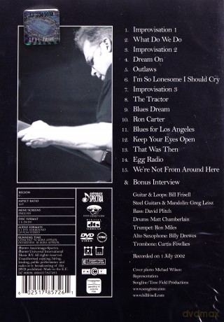 Bill Frisell: Live In Montreal Blues Dream [DVD]