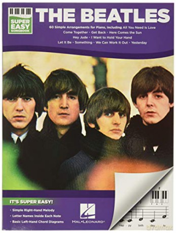The Beatles: Super Easy Songbook: 60 Simple Arrangements for Piano - Beatles [KSIĄŻKA]