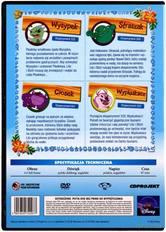 Lilo i Stich serial: Przygoda 1 (Disney) [DVD]