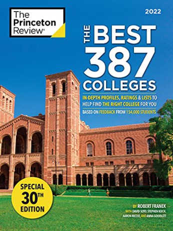 The Best 387 Colleges, 2022: In-Depth Profiles and Ranking Lists to Help Find the Right College For You (College Admissions Guides) - Robert Franek [KSIĄŻKA]