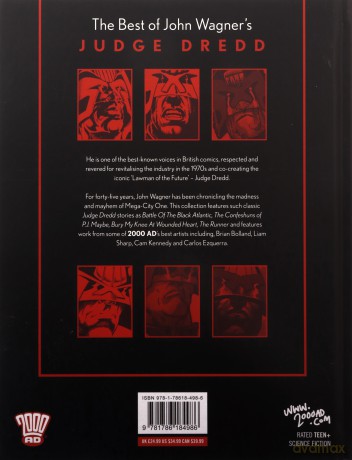 The Best of John Wagner's Judge Dredd - John Wagner [KSIĄŻKA]