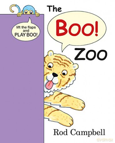 The Boo Zoo: A Peekaboo Lift the Flap Book - Rod Campbell [KSIĄŻKA]