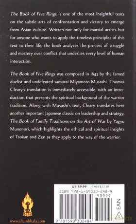 The Book of Five Rings: A Classic Text on the Japanese Way of the Sword (incl. "The Book of Family Traditions on the Art of War") - Miyamoto Musashi [KSIĄŻKA]