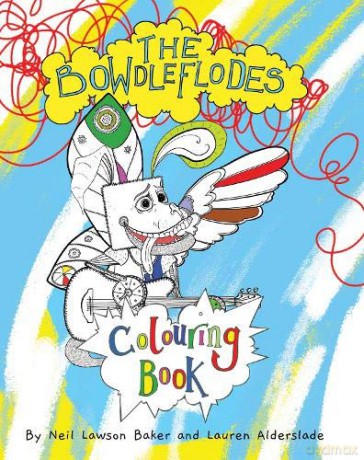The Bowdleflodes Colouring Book (The Bowdleflode Stories) - Neil Lawson Baker [KSIĄŻKA]