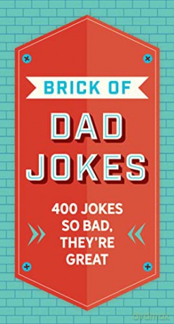 The Brick of Dad Jokes: Ultimate Collection of Cringe-Worthy Puns and One-Liners - Editors of Cider Mill Press [KSIĄŻKA]