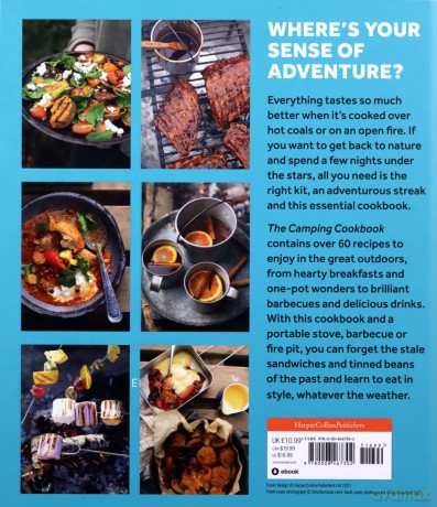 The Camping Cookbook: Over 60 Delicious Recipes for Every Outdoor Occasion - Heather Thomas [KSIĄŻKA]