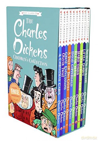 The Charles Dickens Children's Collection (Easy Classics) Abridged for Ages 7-11 (Pack of 10) - Philip Gooden (Adapted by) [KSIĄŻKA]